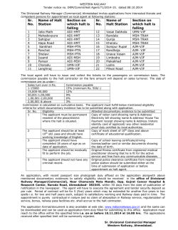 Download NIT - Western Railway
