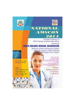 June 2014 - South Kolkata Medical Association