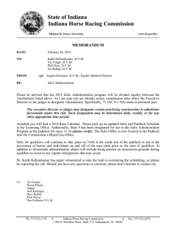 IHRC Security - Indiana Standardbred Association