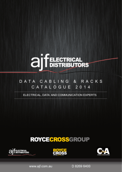 catalogue - ajf : Electrical Distributors