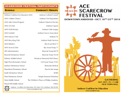 ace scarecrow festival event brochure
