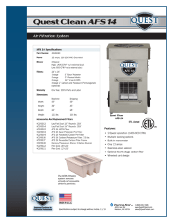 Quest Clean AFS 14