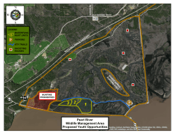 Pearl River Wildlife Management Area Proposed Youth Opportunities