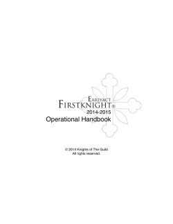 EAFK Handbook 2014-2015 v.1c
