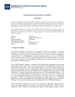 Original ESRS in PDF version, February 20, 2014