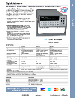 Digital Multimeter - Cole