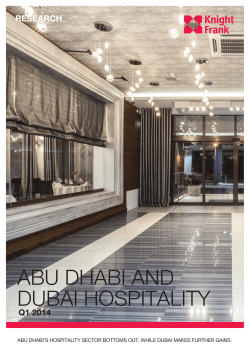 Abu Dhabi and Dubai Hospitality Q1