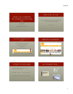 How Can I Support My Students Who Use AAC