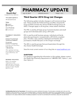 2014 OR/WA Q3 Preferred Drug List Changes (pdf)