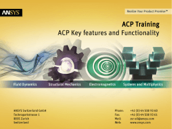 ACP Training ACP Key features and Functionality