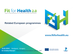 View pdf - Fit for Health 2.0