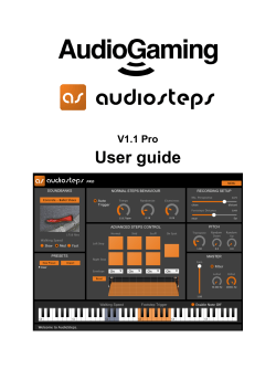 manual - AudioGaming