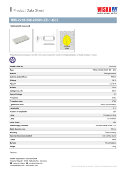 Product Data Sheet R95-2x18-230-2K50h-ZE-1-G03