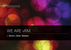 WE ARE vRM. - Ramdohr Marketing