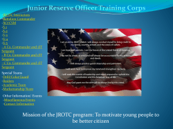 jrotc - Hagerty High School