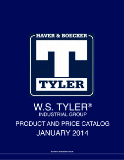W.S. TYLER® - Clarkson Laboratory and Supply