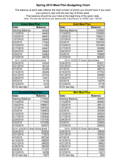 view our J point budget chart.