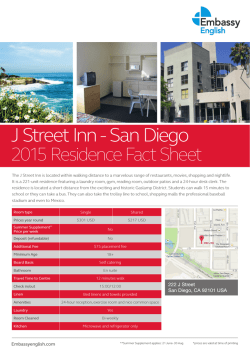 J Street Inn - Embassy English