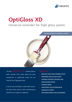 OptiGloss XD_Layout 1.qxd - Imerys Performance Minerals