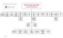 Health Sciences Organizational Chart