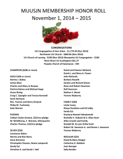 HERE - Michigan UU Social Justice Network