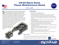 UH-60 Black Hawk Phase Maintenance Stand