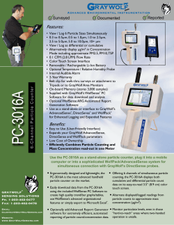 PC-3016A - GrayWolf Sensing Solutions
