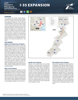 I-35 Central Expansion PDF