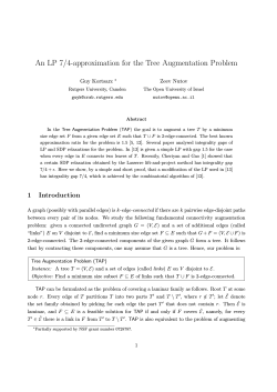 An LP 7/4-approximation for the Tree Augmentation Problem