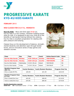 Progressive Kyo-Ku Kids Karate