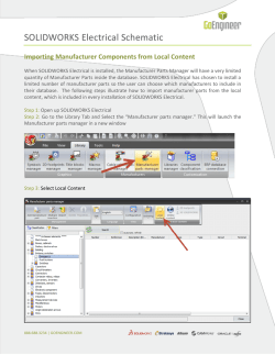 Importing Manufacturer Components from Local Content