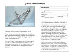 measurements and specifications