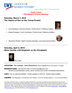 here - LWV Lee County, FL