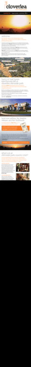 Newsletter - Cloverlea