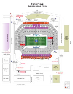 Click Here for a Directional Map of Ford Field
