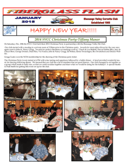 HAPPY NEW YEAR!!!!! - Shenango Valley Corvette Club