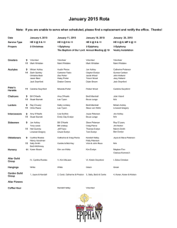 January 2015 Rota 8.5 X 11