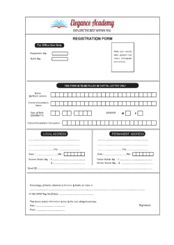 Download Form - eleganceiitjee.com