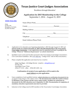 JCJ 2015 College Application