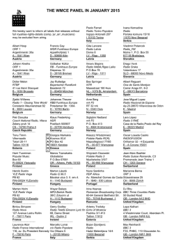 Panel-Addresses (PDF)