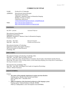 CURRICULUM VITAE