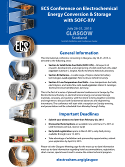 GLASGOW - The Electrochemical Society