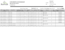 UNIVERSITY OF SHARJAH REGISTRATION