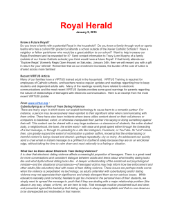 Royal Herald - Regis Catholic Middle School