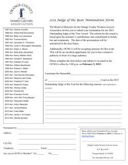 Download Nomination Form - Orange County Women Lawyers