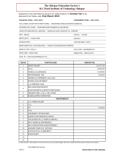 I.T. Investments Detail Form