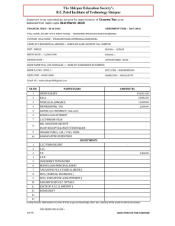 I.T. Investments Detail Form