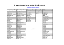 Gun List - Capture Your Hunt LLC
