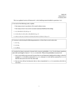 Homework 1