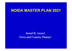 NOIDA MASTER PLAN 2021